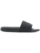 Giuseppe Zanotti Design Brett Slider Sandals - Black