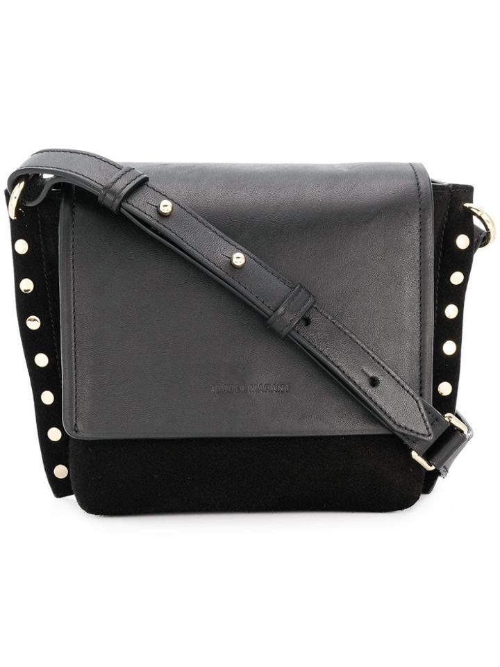 Isabel Marant Foldover Shoulder Bag - Black