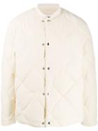 Jil Sander Padded Bomber Jacket - White