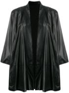 Gianfranco Ferré Pre-owned Oversized Open Coat - Black