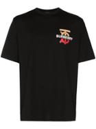 Burberry Tb Logo Print T-shirt - Black