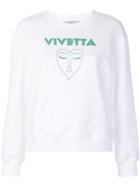 Vivetta Printed Sweatshirt - White