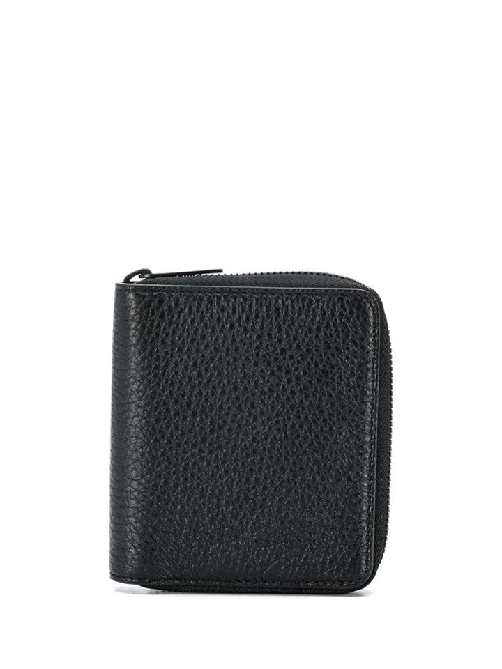 Maison Margiela Compact Zipped Wallet - Black