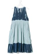 Stella Mccartney Kids Poco Tie-dye Dress - Blue