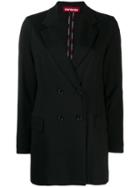 Guardaroba Double-breasted Tailored Jacket - Black