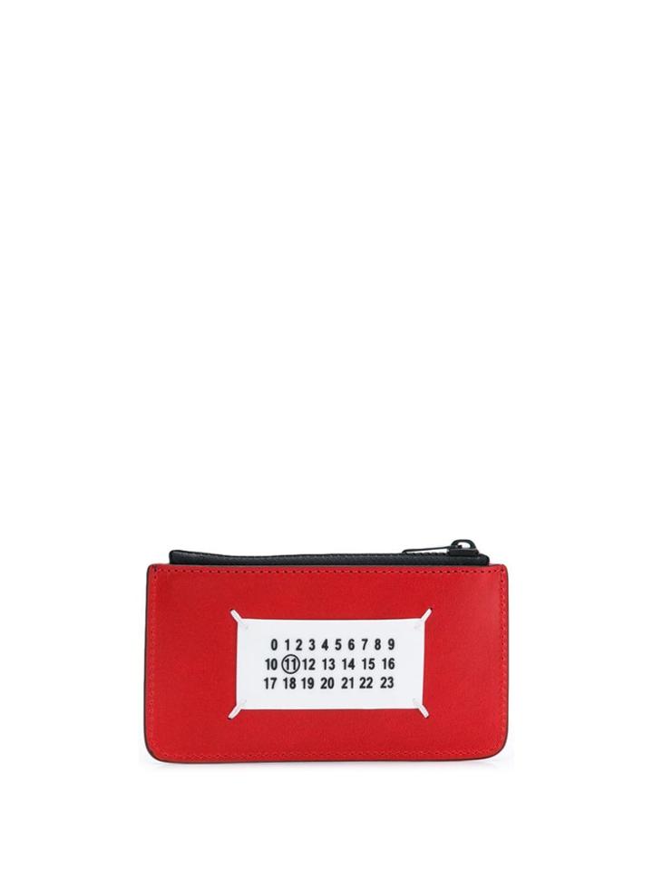 Maison Margiela Logo Tab Wallet - Black