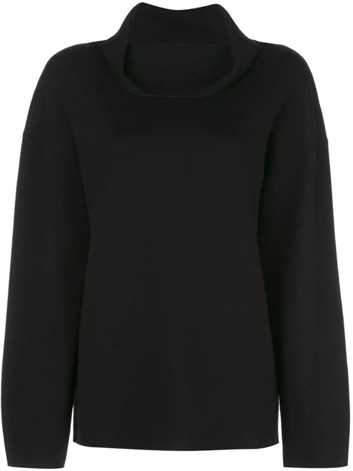 Adam Lippes Double Face Jumper - Black