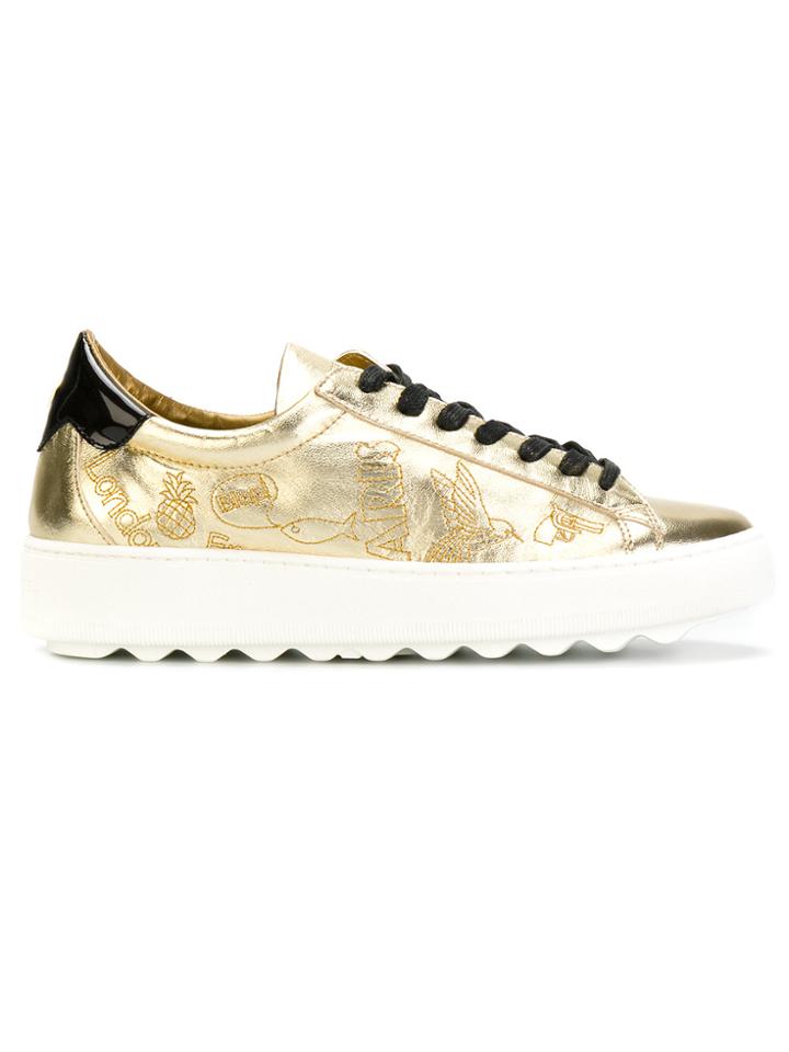 Philippe Model Platform Trainers - Metallic