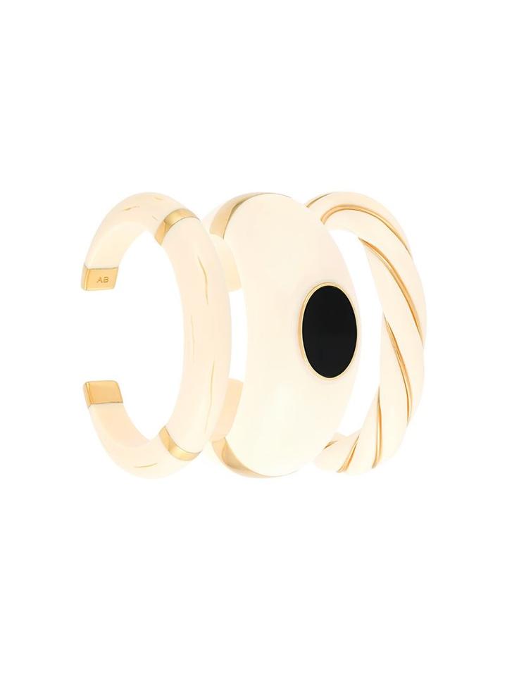 Aurelie Bidermann 'diana' Set Of Bracelets