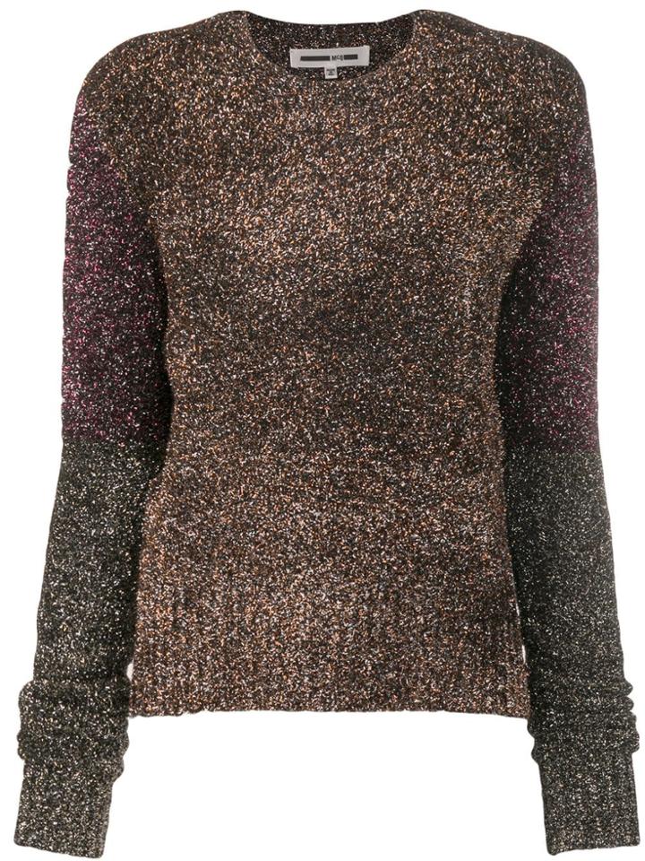 Mcq Alexander Mcqueen Lurex Sweatshirt - Metallic