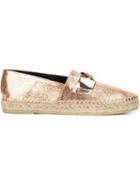 Robert Clergerie Metallic Espadrilles