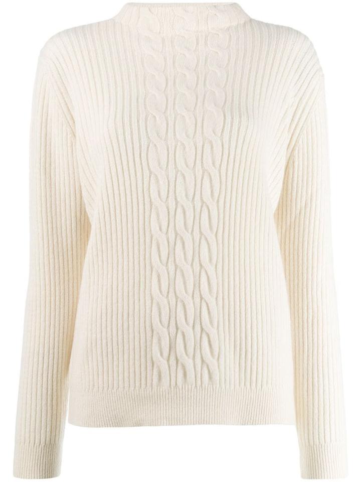 A.p.c. Ribbed-knit Jumper - White