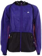 Adidas Hooded Sports Jacket, Men's, Size: Small, Pink/purple, Polyamide/polyurethane