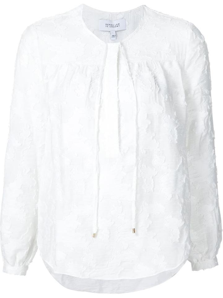 Derek Lam 10 Crosby Textured Blouse