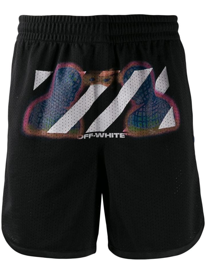 Off-white Thermo Mesh Shorts - Black