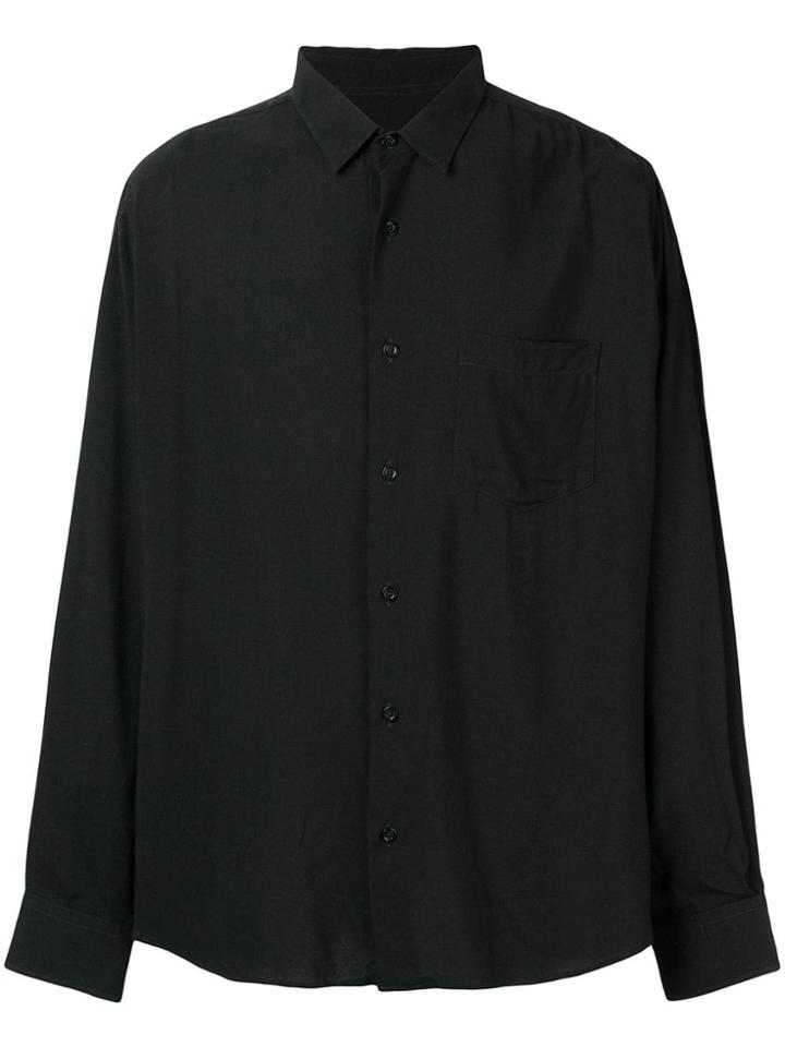 Ami Alexandre Mattiussi Classic Wide Fit Shirt - Black