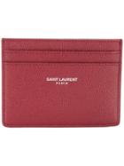 Saint Laurent Paris Cardholder - Red