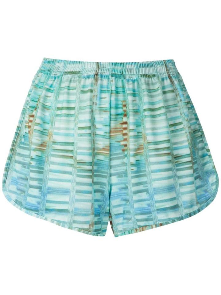 Lygia & Nanny Shorts Lee Jersey Estampado - Blue