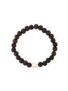 Rosa Maria Breads & Charm Bracelet - Brown