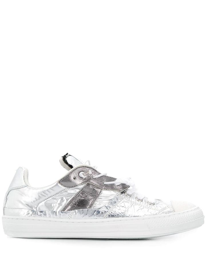 Maison Margiela Splice Sneakers - Silver