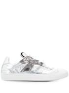 Maison Margiela Splice Sneakers - Silver