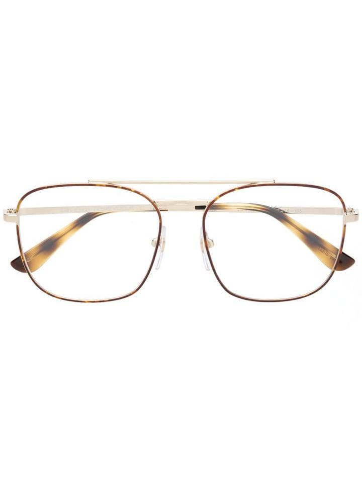 Vogue Eyewear X Gigi Hadid Aviator-style Glasses - Gold