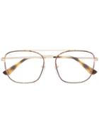 Vogue Eyewear X Gigi Hadid Aviator-style Glasses - Gold