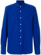 Mp Massimo Piombo Classic Long-sleeve Shirt - Blue