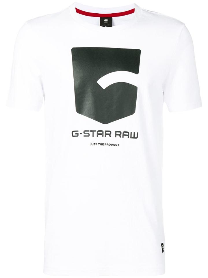 G-star Raw Research Regular Logo T-shirt - White