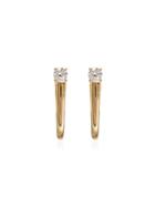 Melissa Kaye 18kt Yellow Gold Aria Earrings