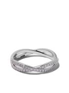 De Beers 18kt White Gold Infinity Full-pavé Diamond Band - Unavailable