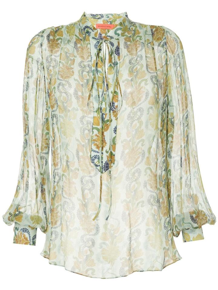 Manning Cartell Power Plants Blouse - Green