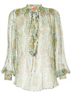 Manning Cartell Power Plants Blouse - Green