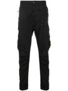Stone Island Tapered Cargo Trousers - Black