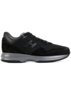 Hogan Contrast Upper Sneakers - Black
