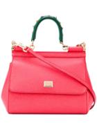 Dolce & Gabbana - Sicily Tote - Women - Leather - One Size, Red, Leather