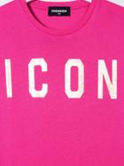 Dsquared2 Kids Teen Icon Print T-shirt - Pink