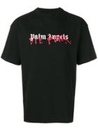 Palm Angels Printed Logo T-shirt - Black
