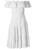 Isolda Off-the-shoulder Dress - White