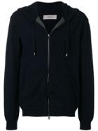 Pringle Of Scotland Knitted Lounge Hoodie - Blue
