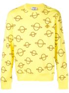 Acne Studios False Planets Sweatshirt - Yellow