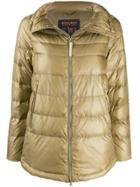 Woolrich Zipped Puffer Jacket - Neutrals