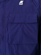 K-way Elie Cargo Pocket Hooded Jacket - Blue