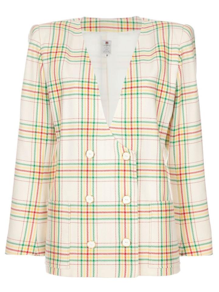 Emanuel Ungaro Vintage Tartan Jacket