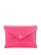 Vivienne Westwood Envelope Shaped Clutch Bag - Pink