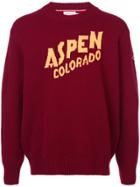 Moncler Aspen Colorado Jumper - Red