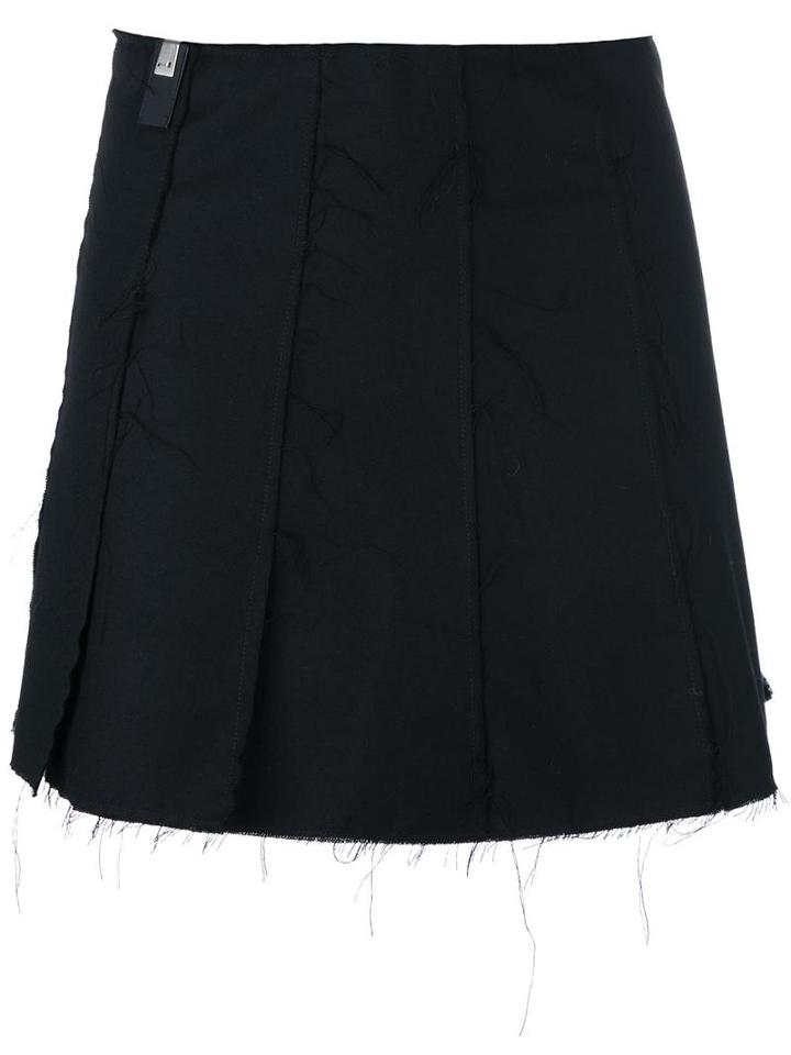 Alyx Pleated Mini Skirt, Women's, Size: Xs, Black, Wool