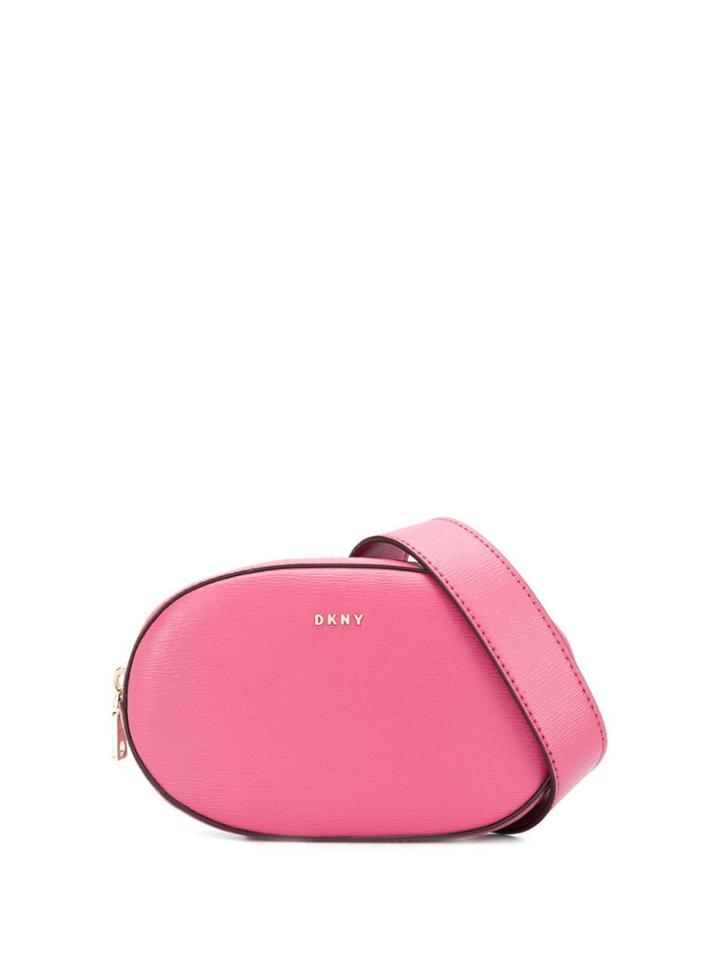 Dkny Logo Print Belt Bag - Pink