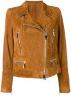 Sylvie Schimmel Fitted Biker Jacket - Neutrals