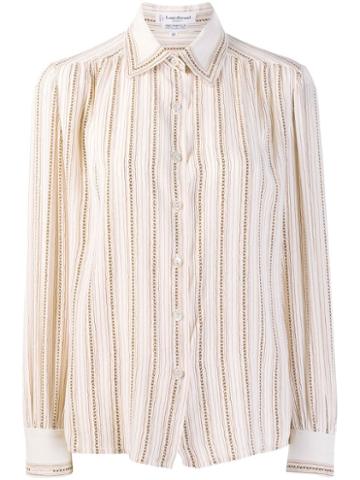 Louis Feraud Pre-owned 1970's Striped Shirt - Neutrals